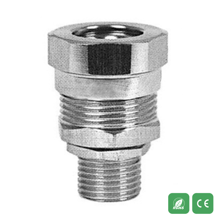 สายเชื่อมต่อกันน้ำแบบสเตนเลสแบบกันสนิมแบบฝาเดียว  BXG-EX3