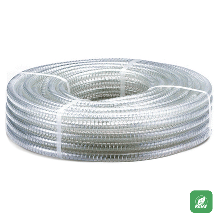 PVC สายเสริมเหล็กทนอุณหภูมิสูง